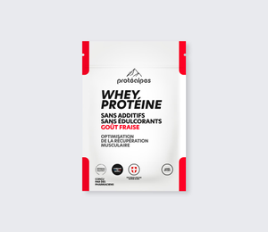 Whey Protéine – Unidose – Gamme classique - Fraise