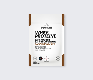 Whey Protéine – Unidose – Gamme classique - Café décaféiné