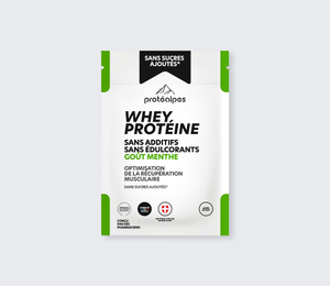 Whey Protéine - Unidose - Sans sucres ajoutés - Menthe