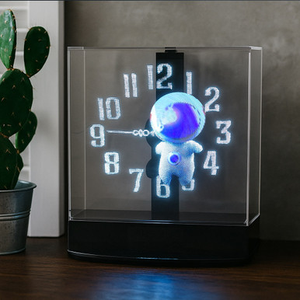 Holographic Analogue Clock