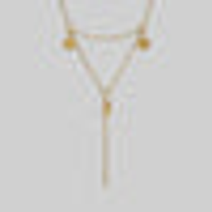 DIEM. Astrological Layered Chain - Gold - Gold