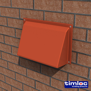 Timloc External Cowl Terracotta - 255 x 160mm | LOCABC96TE