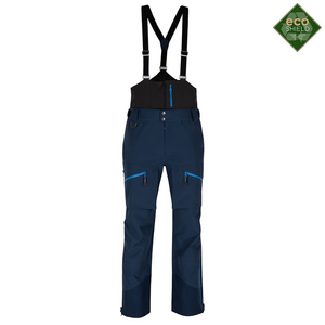 Mens Obsidian 3L Shell Ski Trousers (Ink/Bluebird)