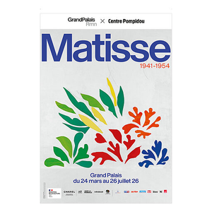 Affiche de l'exposition Matisse 1941-1954 - Acanthes, 1953 - Grand Palais