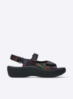 Jewel - black multi leather - Black, 43