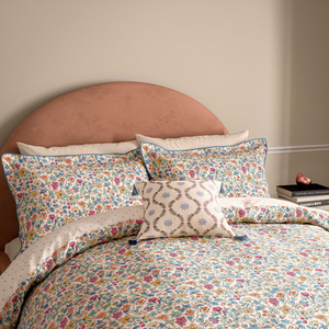Bountiful Garden Duvet Cover SET, Blue