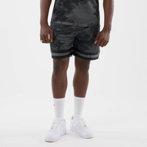 New Era All Over Print Mesh Black Camo Shorts