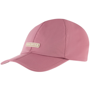 Sealskinz Mens Salle Logo Waterproof Foldable Baseball Cap - One Size / Dark Pink