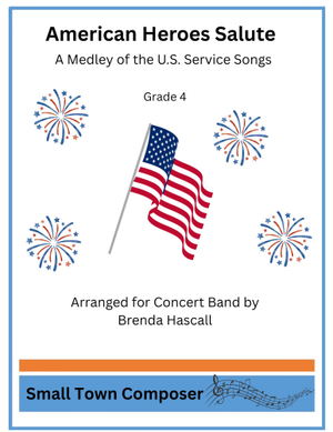American Heroes Salute - Band Set & Score 
