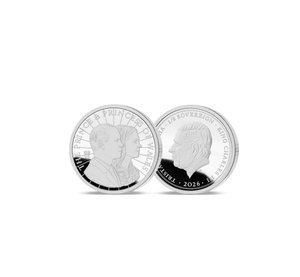 The 2026  William and Catherine 25th Anniversary Platinum One Eighth Sovereign