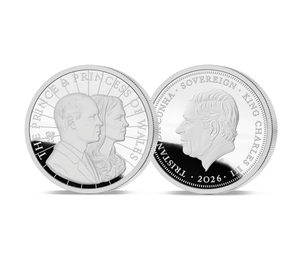 The 2026 William and Catherine 25th Anniversary Platinum Sovereign