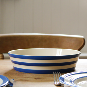 Cornish Blue Family Dish