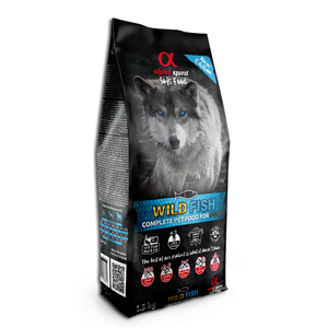 Wild Fish Complete Dog Food – Semi-Moist (1kg Sample Pack)