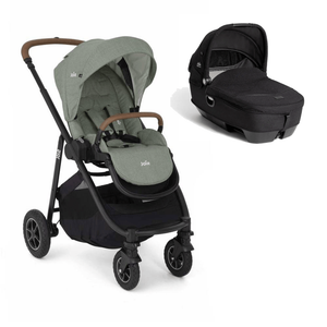 Joie Versatrax & Calmi Carrycot - Laurel