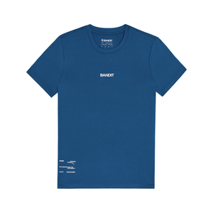 Bandit Womens Short Sleeve Micromesh Tee - Aegean - SS26