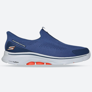 Men's Wide Fit Skechers 216553 Slip-ins Go Walk 7 Easy On Evolution Trainers