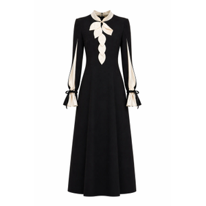 Cocktail Ankle-Length Dress – Black (S)
