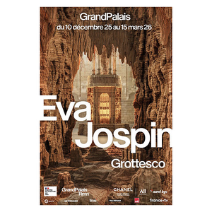 Affiche de l'exposition Eva Jospin. Grottesco