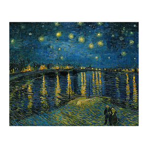 Reproduction Vincent van Gogh - La nuit étoilée, 1888 - 24x30cm