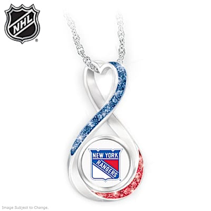 New York Rangers® 100th Anniversary Pendant Necklace