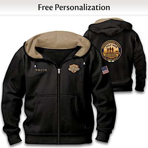 Gulf War Veteran Personalized Men's Hoodie Size Small