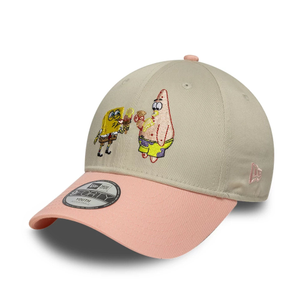 Youth Spongebob Squarepants & Patrick Star Light Beige 9FORTY Adjustable Cap