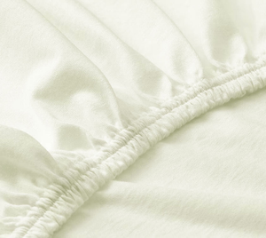 Cream Fitted Sheet for 4FT3 x 6FT6 French Bed