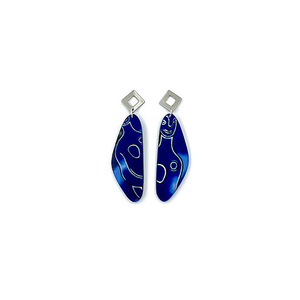 Boucles d'oreilles Fernand Léger - La Danseuse bleue
