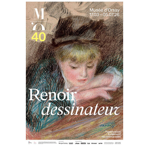 Affiche de l'exposition Renoir dessinateur