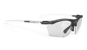Rudy Project Rydon Slim Sunglasses - Frozen Ash & White, Rudy Project ImpactX 2 Photochromic Laser Black