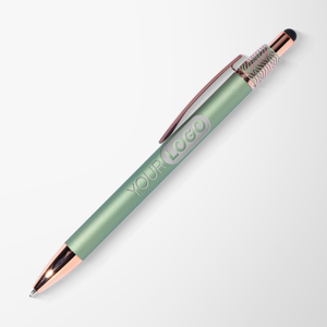 Engraved Croix Fidget Stylus Pen with Rose Gold Trim