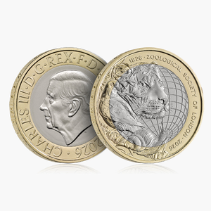 200 Years of ZSL 2026 £2 Brilliant Uncirculated Coin