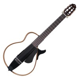 Yamaha SLG200N II Nylon String Silent Guitar, Trans Black - Ex Demo