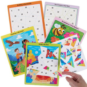 Sommermosaik Stickerszenen