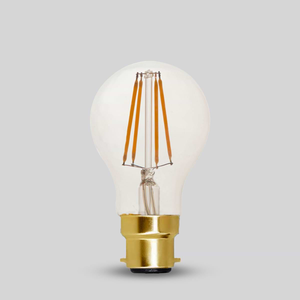 Soho Lighting B22 Classic Clear GLS Dimmable LED Bulb A60, 7W, 2700K, High CRI