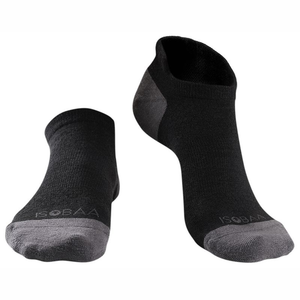 Merino Blend Trainer Socks (3 Pack - Black)