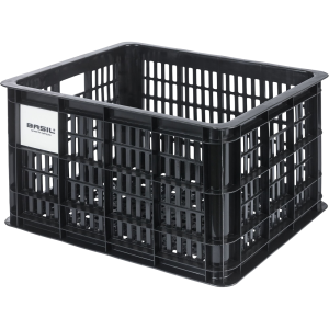 Basil bicycle crate MIK M 29.5L recycled synthetic black