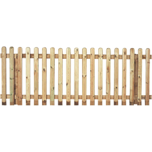 Wicket Fence Panel Rounded Top 1828 x 900mm 6' x 3'