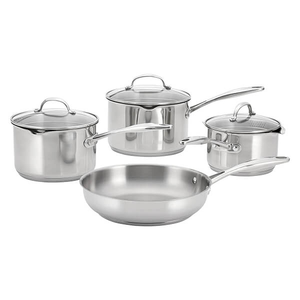 Stellar 7000 Profile 4 Piece Draining Cookware Set