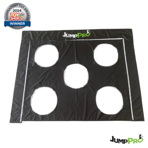 JumpPRO® Trampoline Goal (Large) - The Only Trampoline Football Goal in the World!