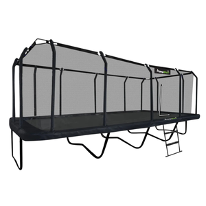 23ft x 10ft JumpPRO® Xtra Giant Black Rectangular Trampoline - ** Plus 2 Free Trampoline Goals! **
