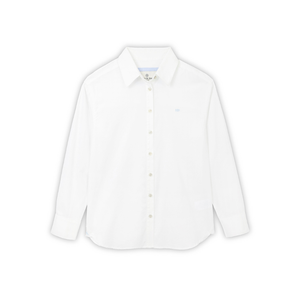 The Lara Cotton Shirt in White