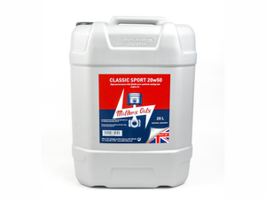 Millers Oils Classic Sport 20w-50 Semi Synthetic Engine Oil 20L -7912FCP