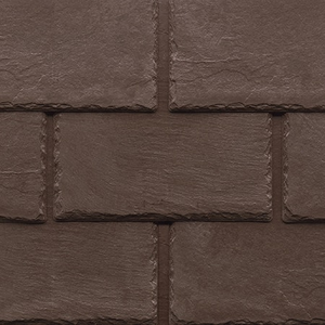 TapcoSlate Classic Synthetic Roof Slate 712 Chestnut Brown