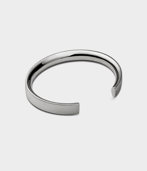Viper 8 Bangle - Sterling Silver / Extra Large