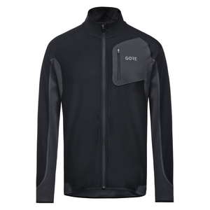 GORE WEAR R3 パーシャル GWS シャツ サイズXL Mens R3 Partial GWS Windproof Jacket (Black/Terra Grey) reviews