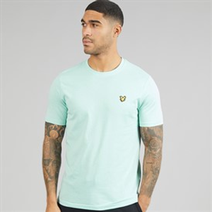 Lyle And Scott Vintage Mens T-Shirt Future Blue