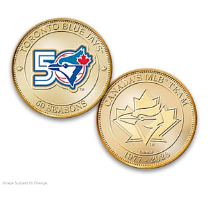 Toronto Blue Jays 50 Seasons Coin Collection