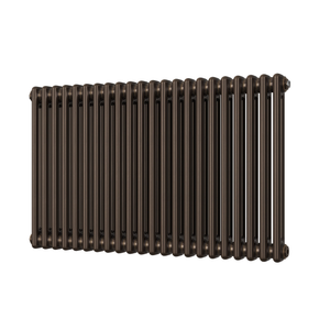 Alpha - Black Copper Column Radiator H600mm x W988mm 2 Column