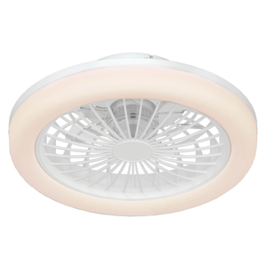 Deckenventilator mit Licht - Wieß - Dimmbar - 24W - 2700K-6000K - Inkl. Fernbedienung